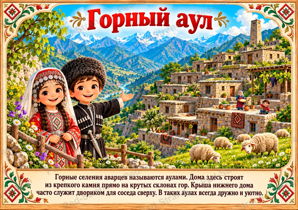 Народы России: Аварцы — страница-пример 2