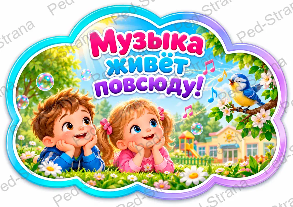 Речевые облачка "День музыки" — страница-пример 11