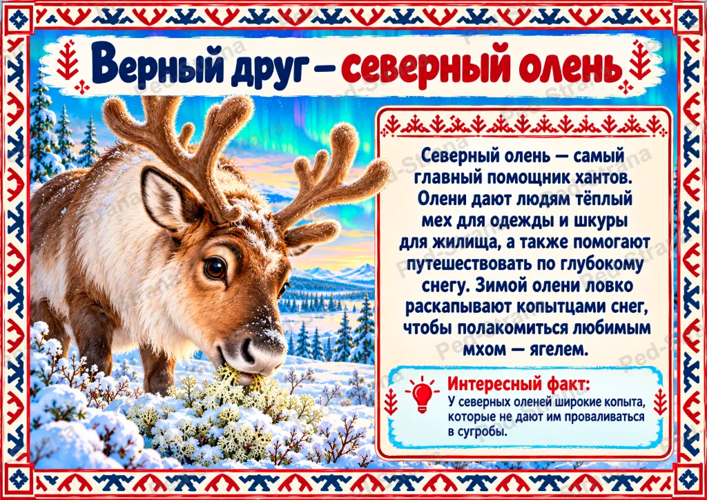 Народы России: Ханты — удивительный мир северной тайги — страница-пример 3