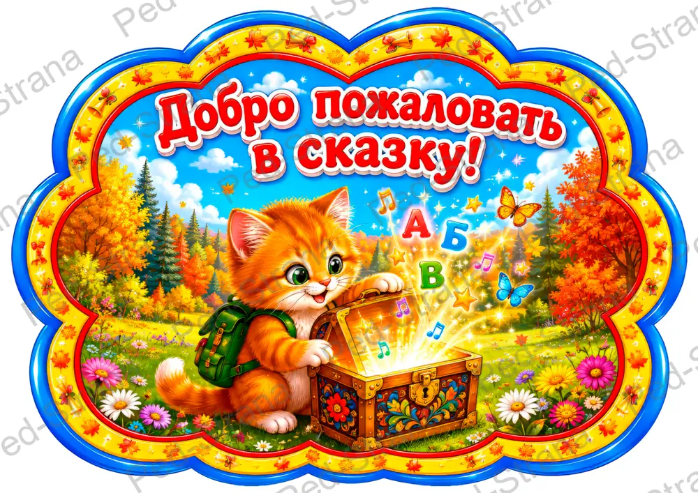 Речевые облачка «1 сентября — День знаний» — страница-пример 4