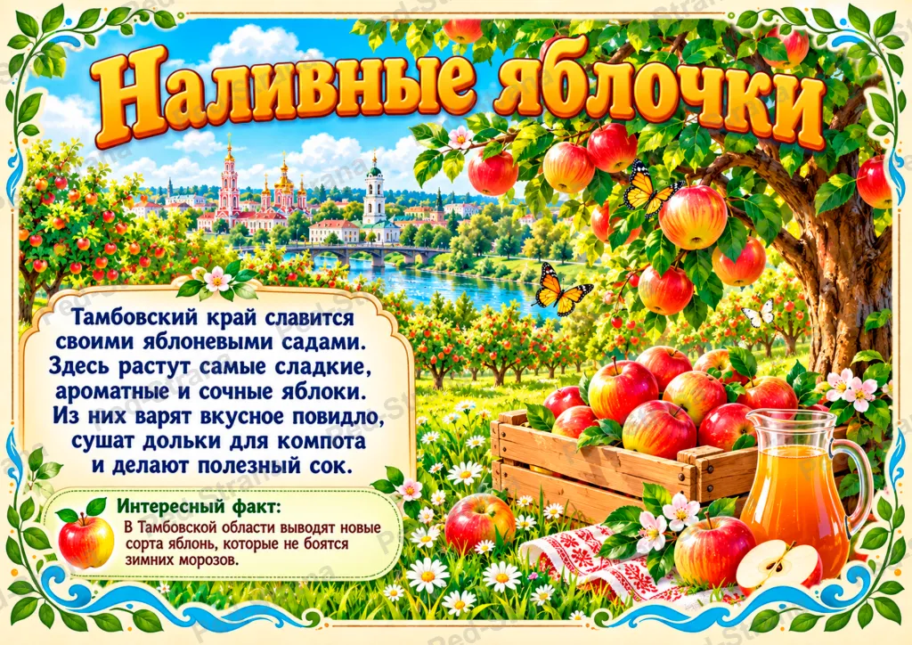 «Город Тамбов» — страница-пример 2