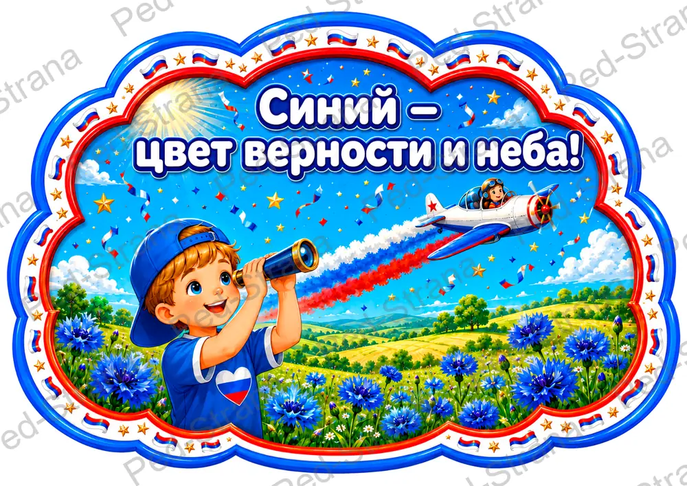 Речевые облачка "День флага РФ" — страница-пример 4