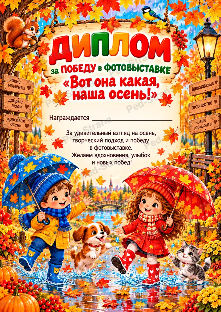 Фотовыставка «Вот она какая, наша осень!» — страница-пример 3