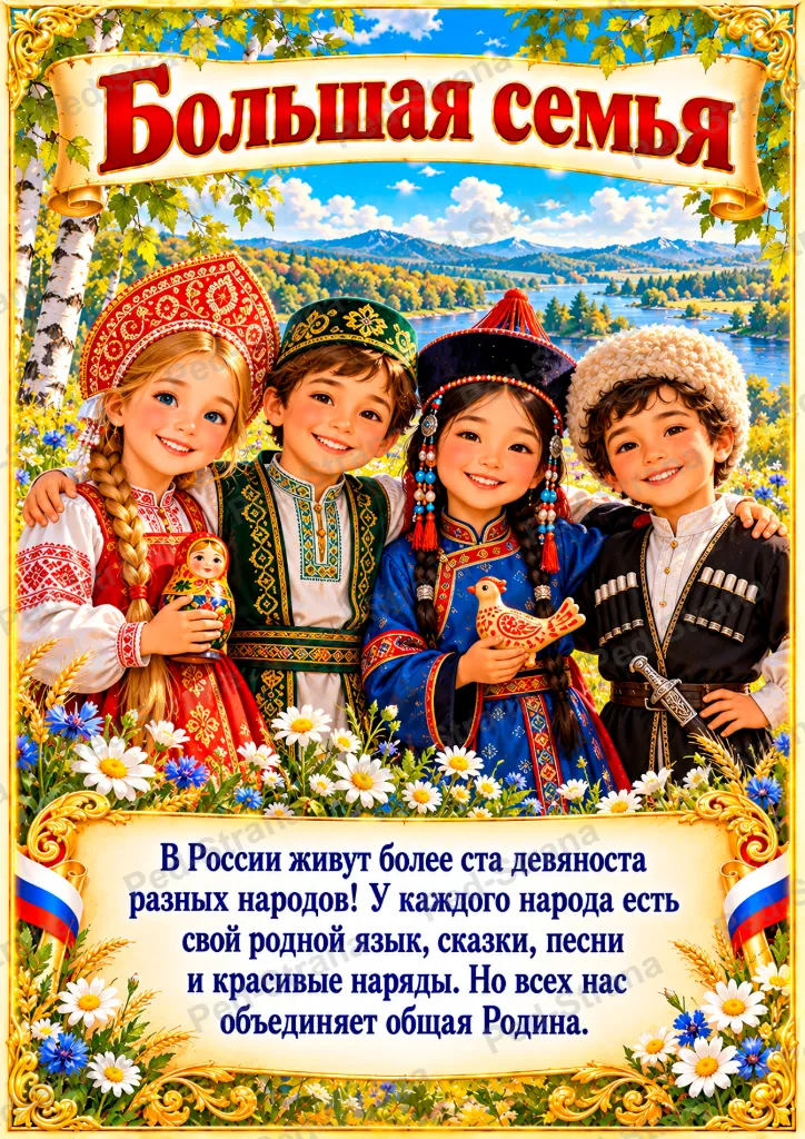 Тематический альбом «Вместе мы - Россия!» ко Дню народного единства — страница-пример 4