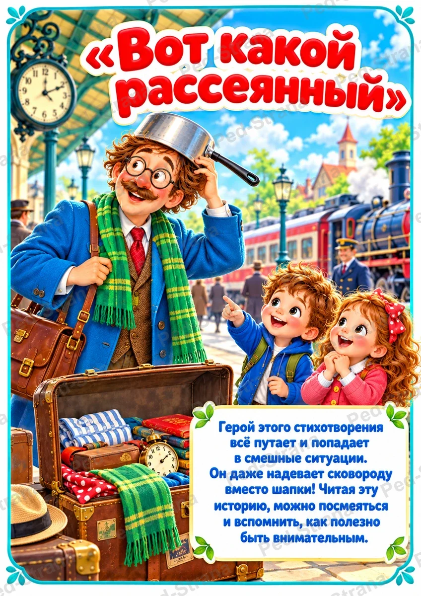 Тематический альбом «Самуил Яковлевич Маршак» — страница-пример 2