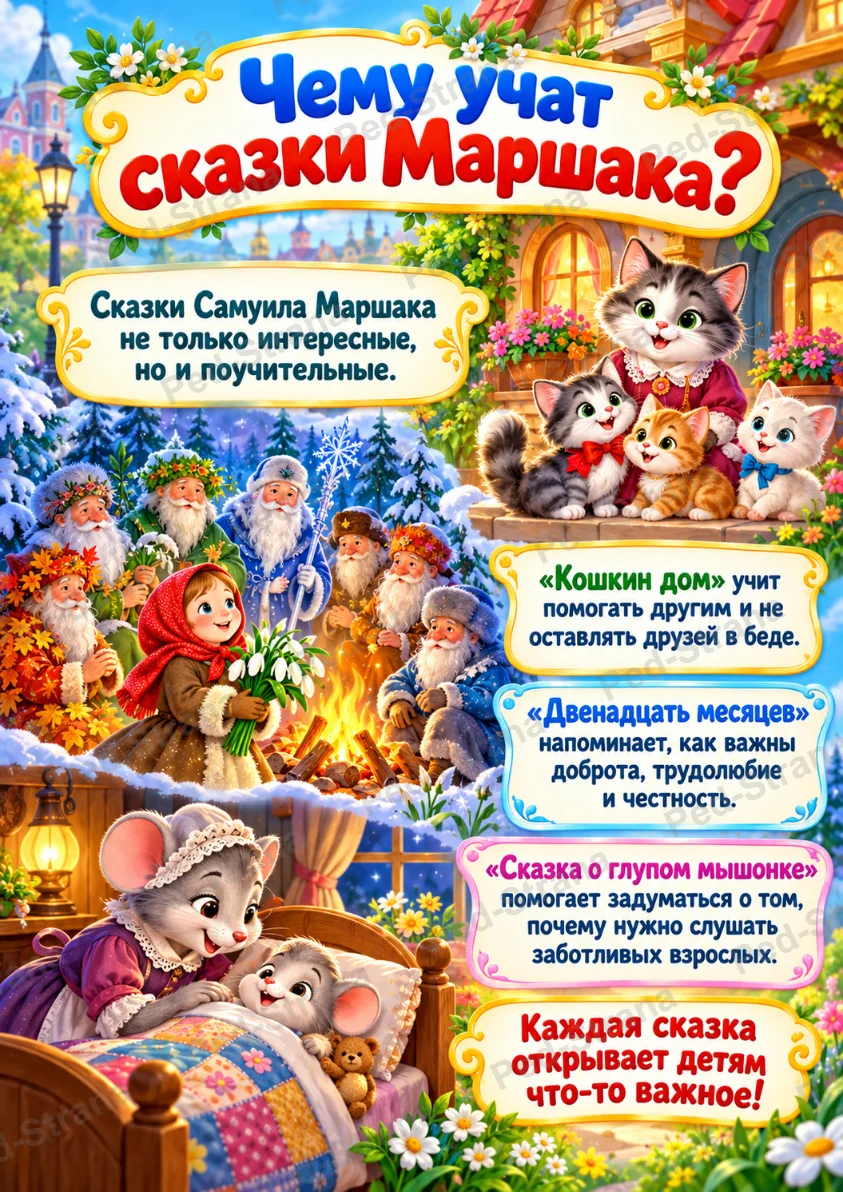 Папка - передвижка "3 ноября - День рождения Самуила Маршака" — страница-пример 4