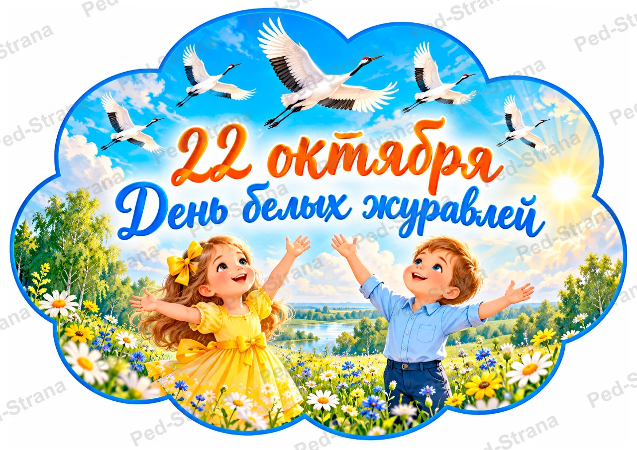 Речевые облачка "День белых журавлей" — страница-пример 2