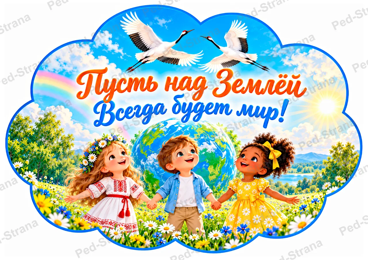 Речевые облачка "День белых журавлей" — страница-пример 4