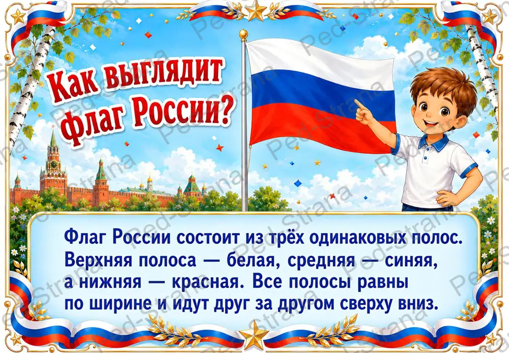 Презентация "Флаг России - наш главный символ" — страница-пример 3
