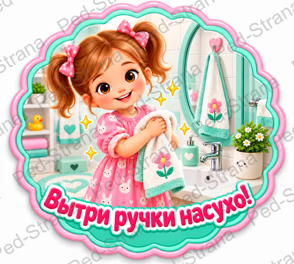 Алгоритм мытья рук — страница-пример 13