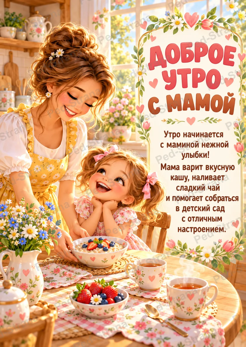 Тематический альбом «Мамочка - мой целый мир» ко Дню матери — страница-пример 2