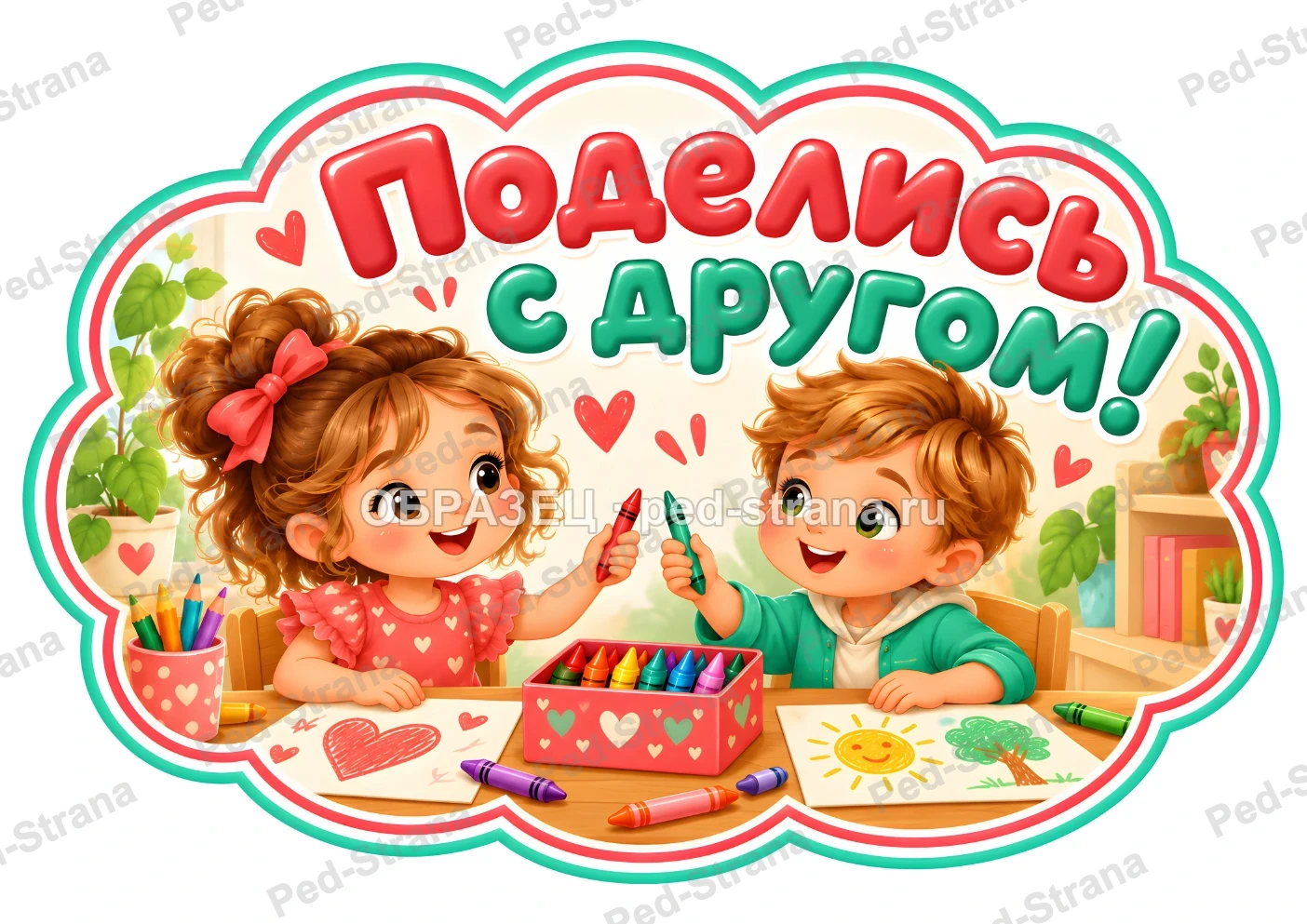 Речевые облачка «Добрые поступки» — страница-пример 3