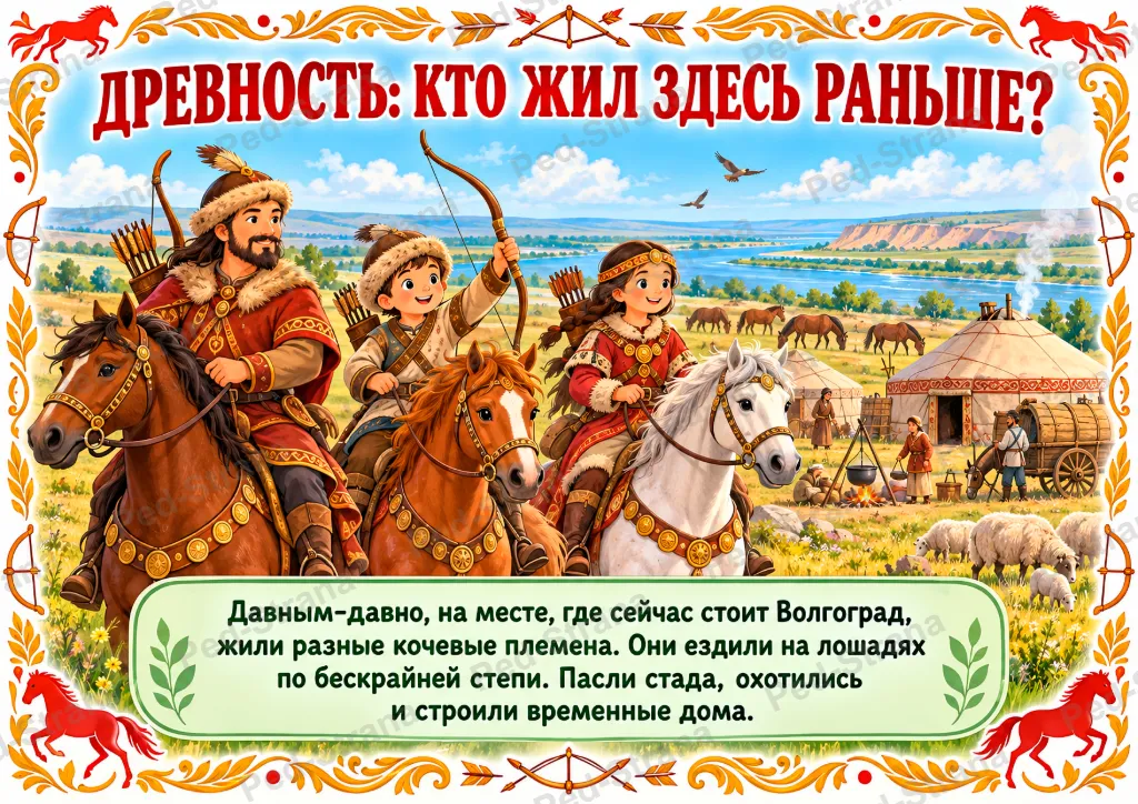 Волгоград - город-герой — страница-пример 1