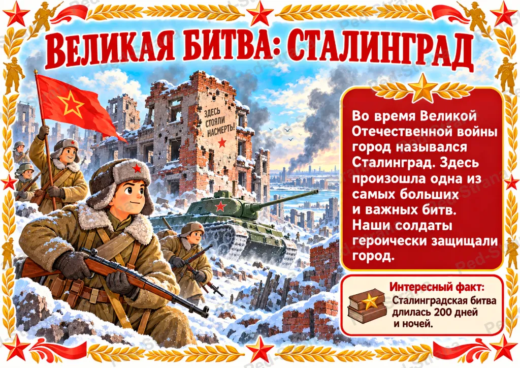 Волгоград - город-герой — страница-пример 2
