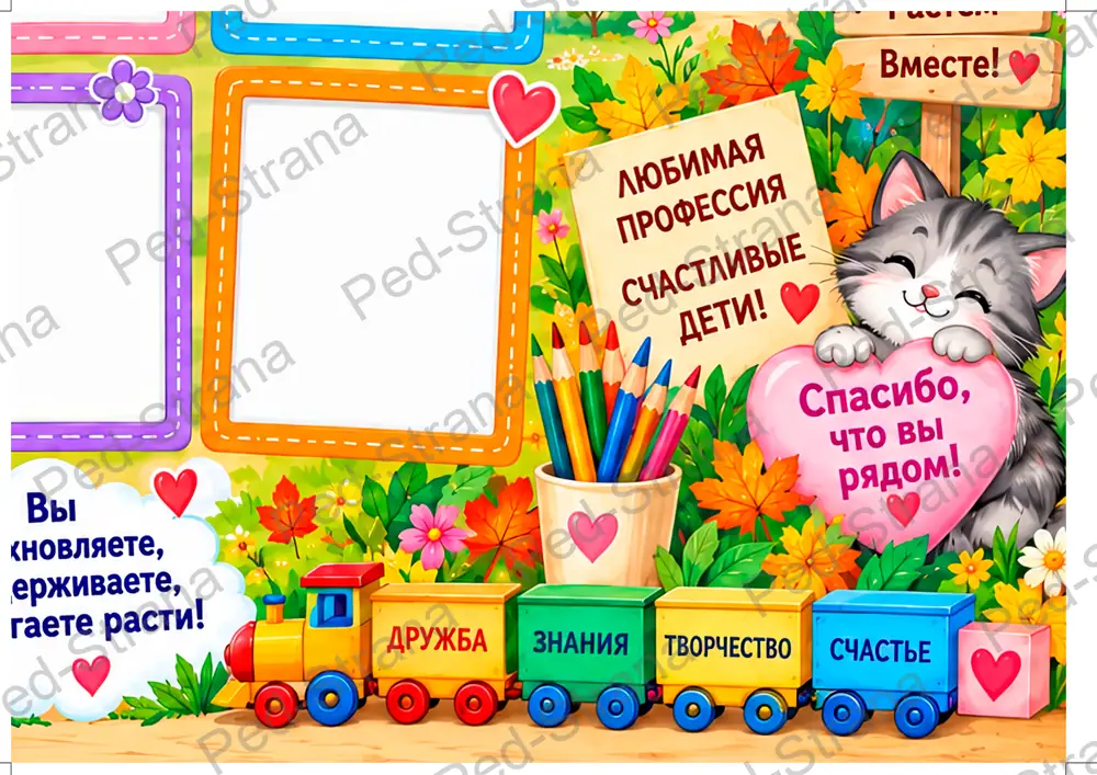 Плакат "День дошкольного работника" — страница-пример 4