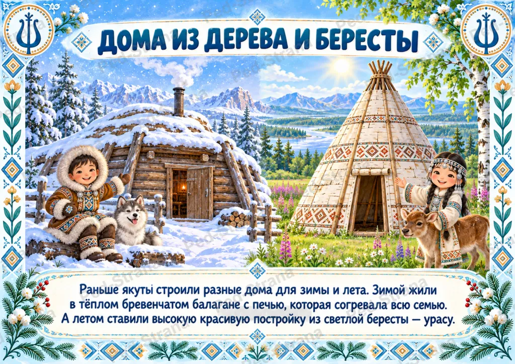«Народы России: Якуты — жители северного края» — страница-пример 3