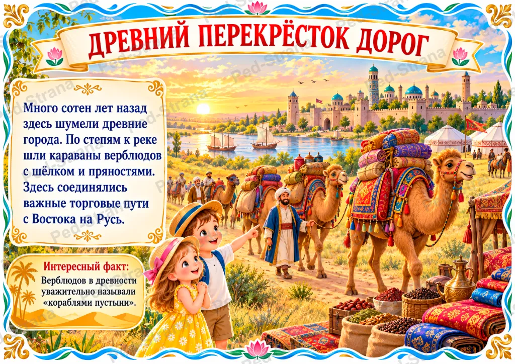 «Астрахань: путешествие сквозь века» — страница-пример 1