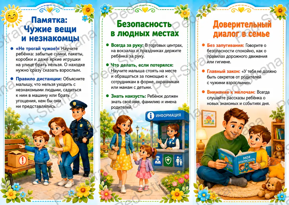Буклет для родителей «3 сентября - День солидарности в борьбе с терроризмом» — страница-пример 2