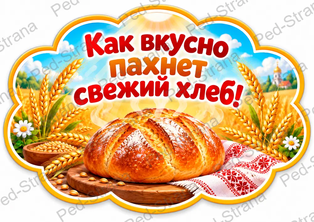 Речевые облачка ко Всемирному дню хлеба — страница-пример 10