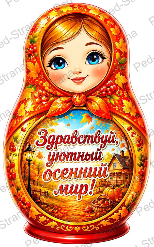 Оформление "Осенние матрёшки" — страница-пример 13