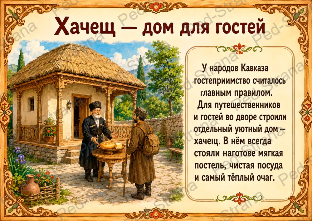 Тематический альбом "Традиционные жилища народов России" — страница-пример 16
