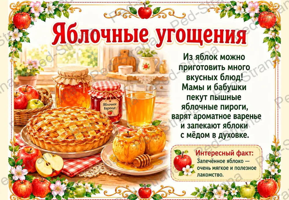Презентация "Яблочный спас" — страница-пример 7