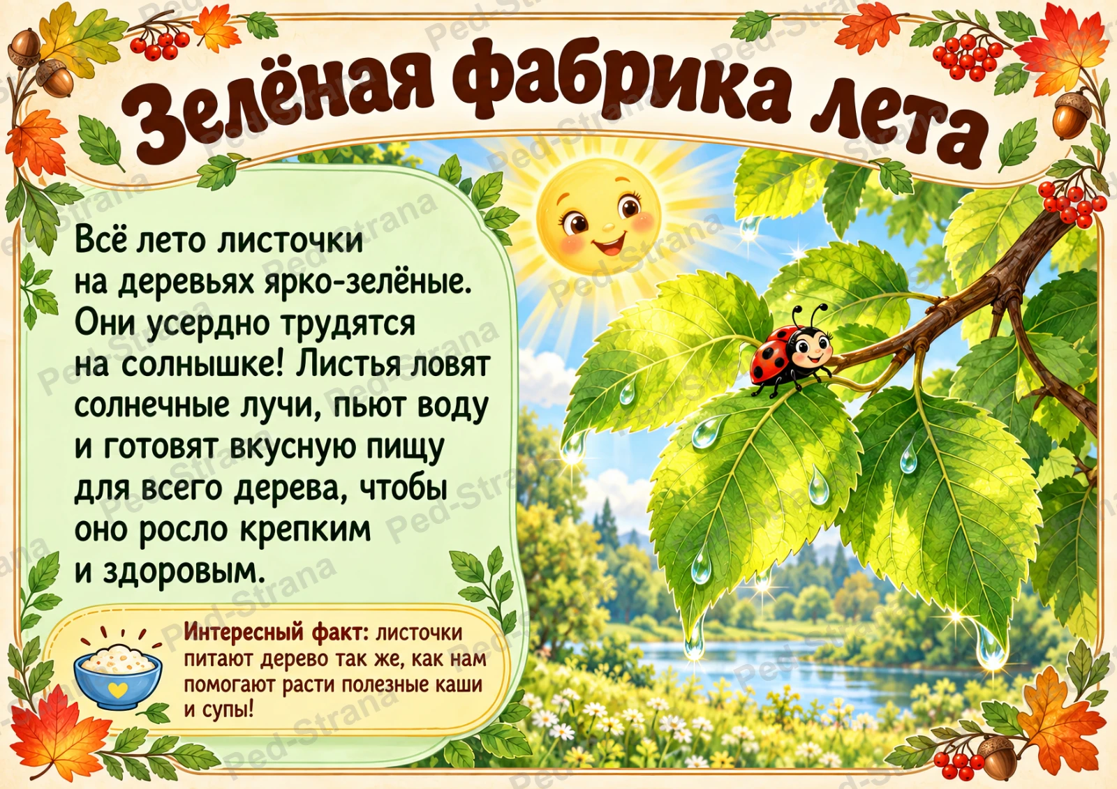 Секреты осенних листьев — страница-пример 3